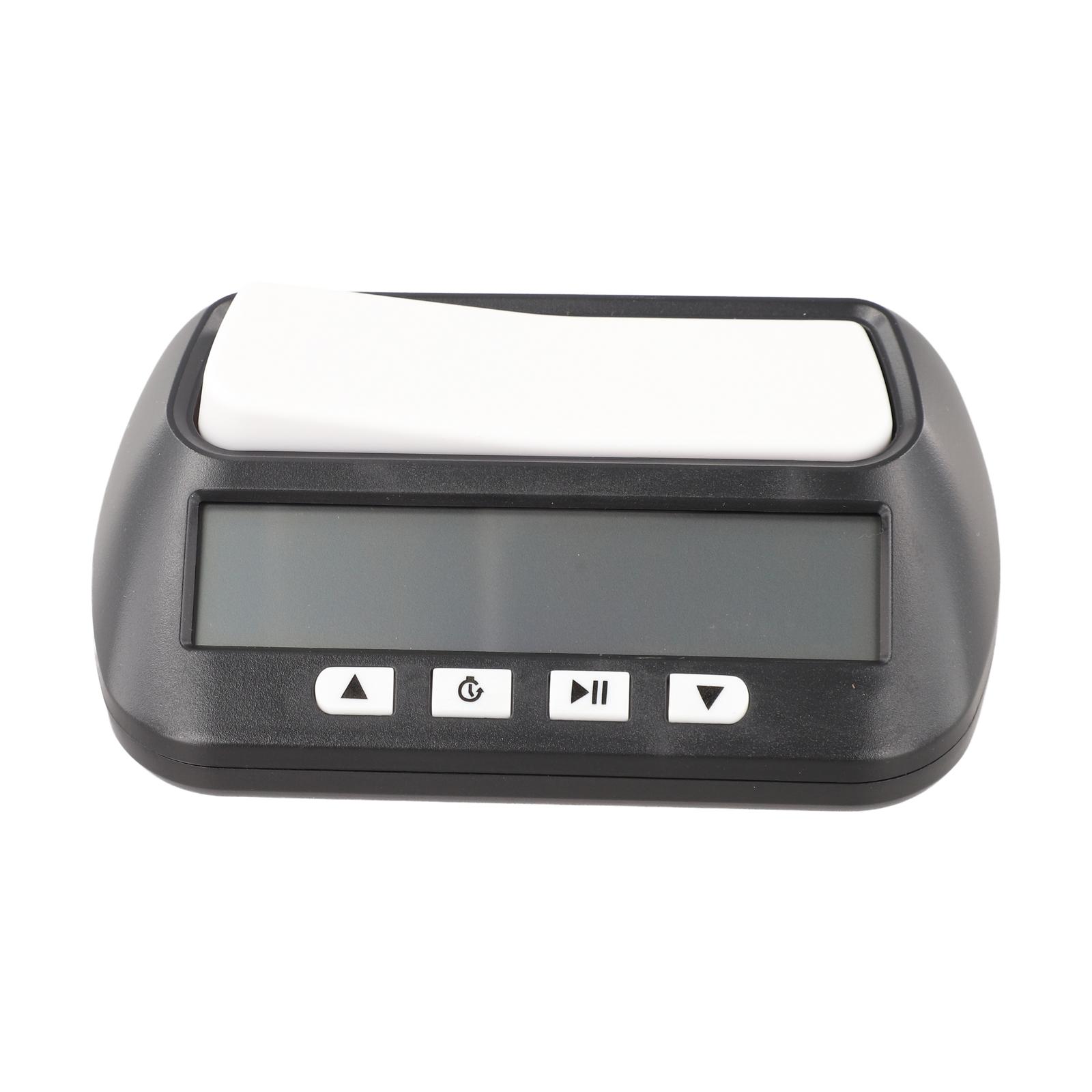 

Countdown Stopwatch Digital Chess Timer Game Tournament Timer Black
