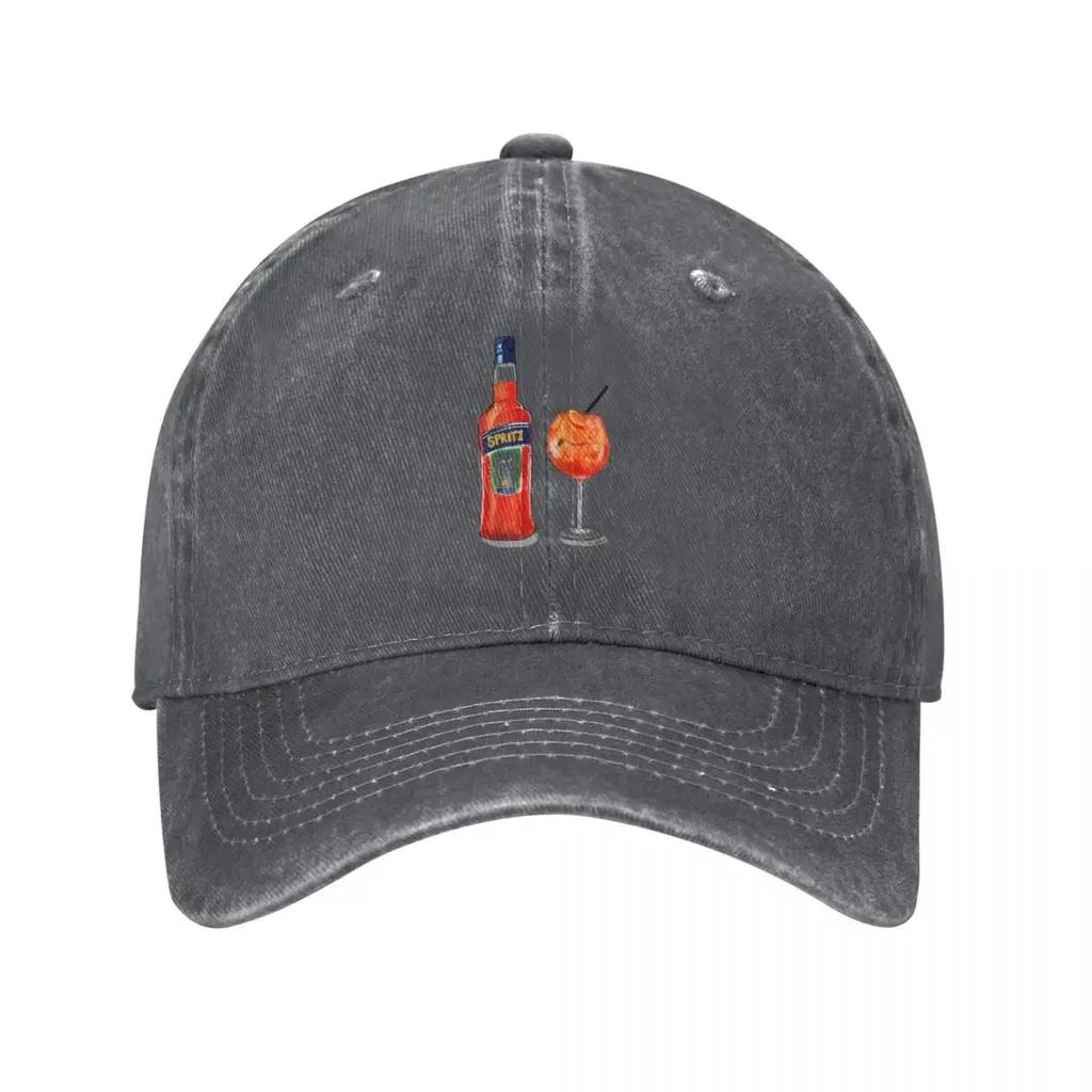 Spritz Cheers Baseball Cap Hat Baseball Cap Designer Hat funny hat Brand Unisex cap Unisexs Caps Womens