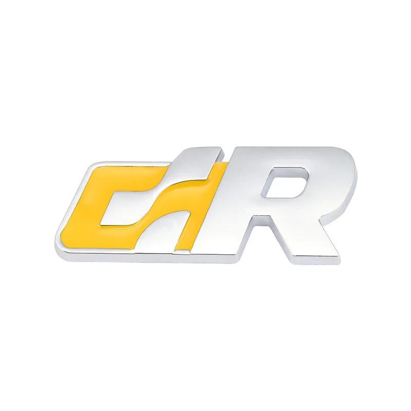 2026 Hot Sticker Car sticker Front Hood Grill SR 32 Emblem Auto Grille Badge for Volkswagen R Racing VW Sagitar Passat Golf Tigu