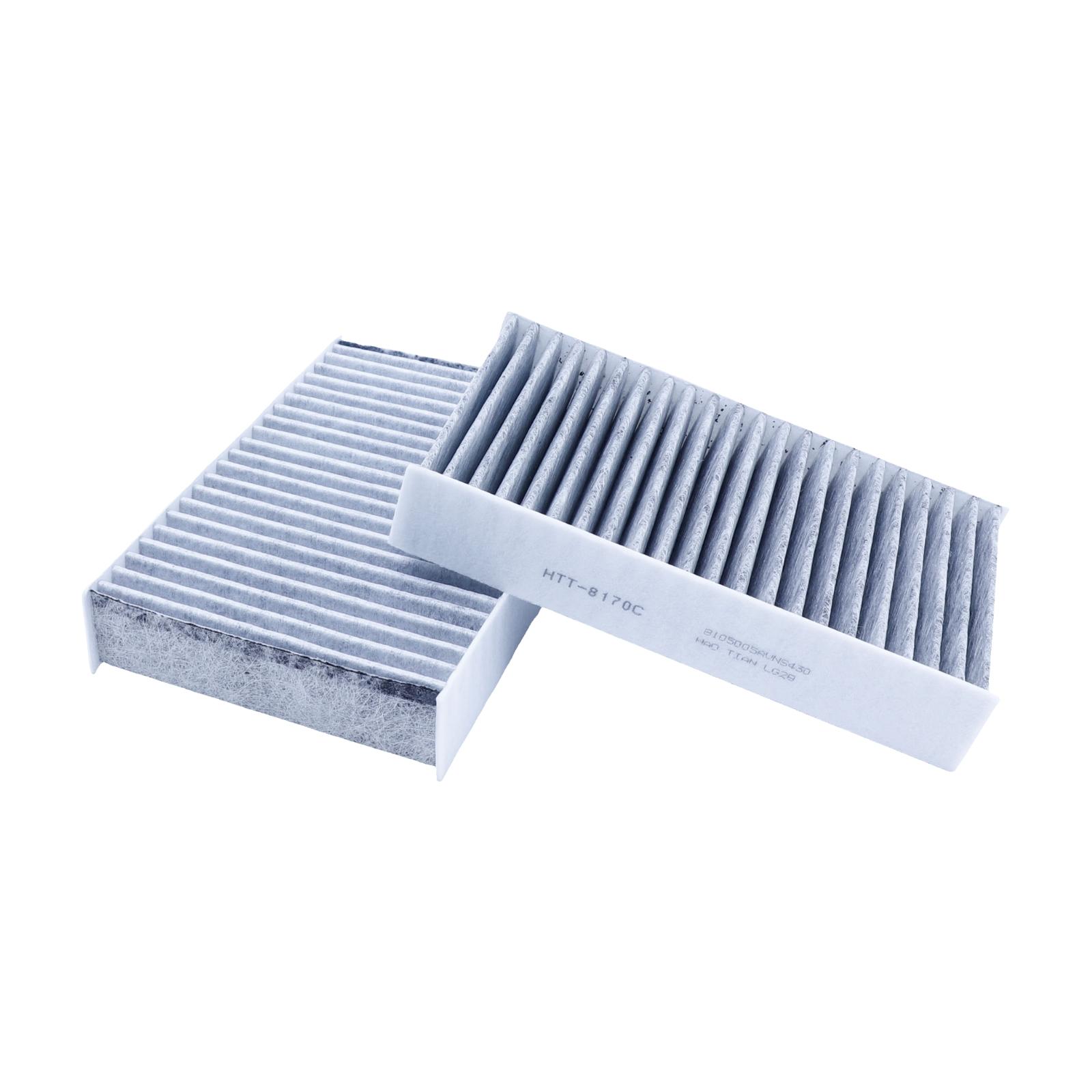 2pcs Cabin Air Filter For GAC Aion Y Plus 2022 2023 2024 2025 HYCAN Z03 A06 V09 EV Air Conditioner Accessories 8105005AVNS430 серый