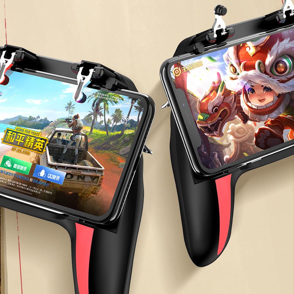H10 Gaming Grip Game Controller Joystick Gamepad Dual Cooling Fan for ...