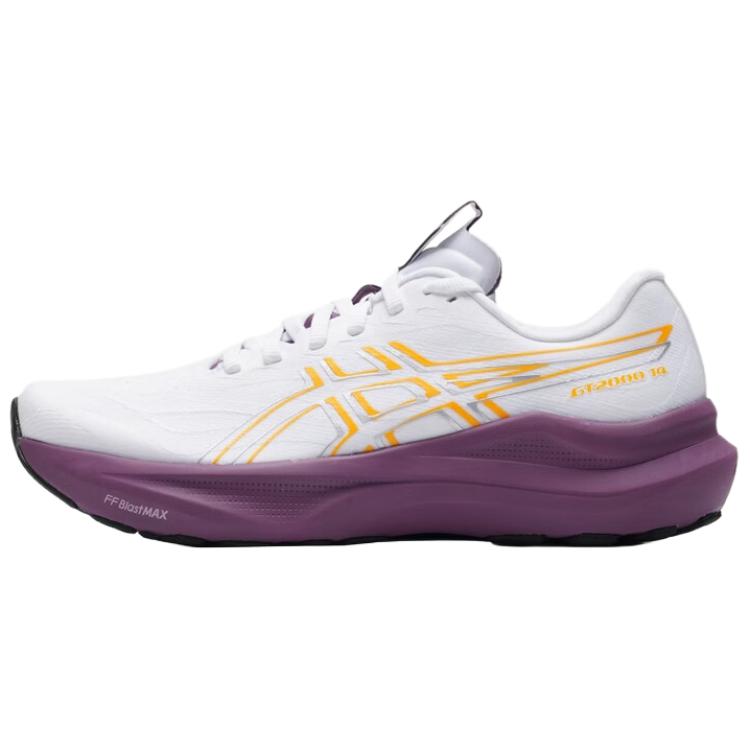 

Asics GT-2000 14 Comfortable Durable Running Shoes Women sneaker White Purple 1012B843-102 36