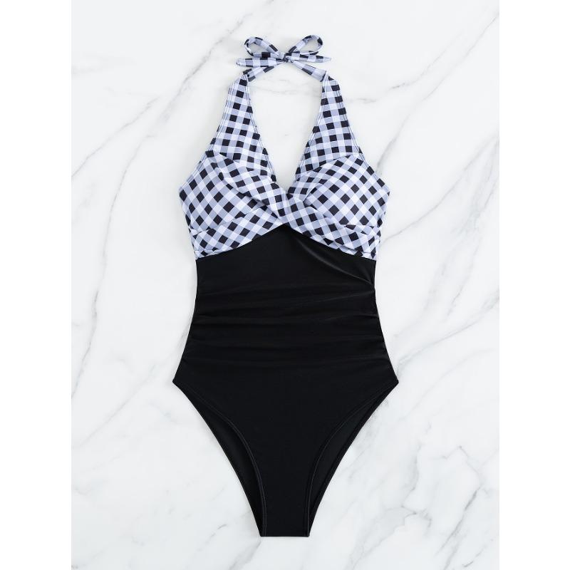 New Swimsuit Women's Fashion Bikini Onesie Sexy One-piece Beach Swimsuit Swimsuit