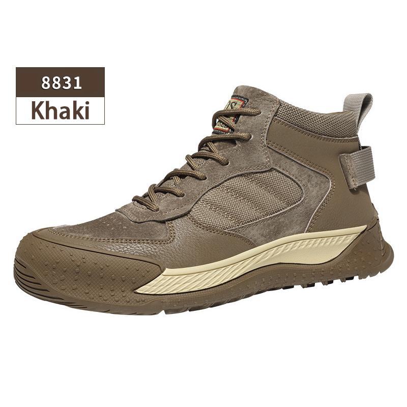 

OULYLAN Comfortable Durable Safty Work Shoes Men Anti-smashing Puncture Anti Slip Rubber Sole Lightweight Protective Shoes 46