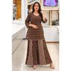 Women's Party Wear Kurti with Palazzo Set Pakisatni Party Wear Kurta Cord Set
