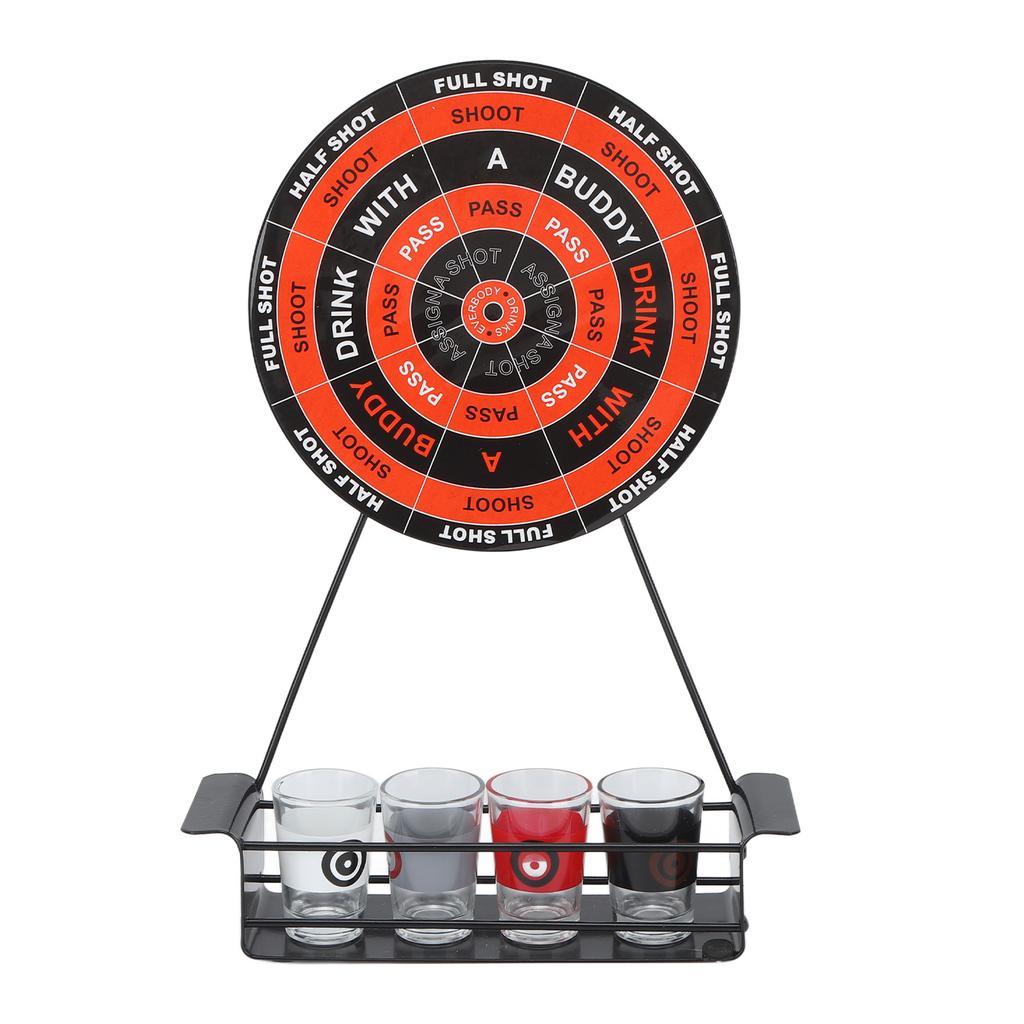 Magnetic Darts Drinking Game Adult Drink Game with Glass for Bar Party Decor Props