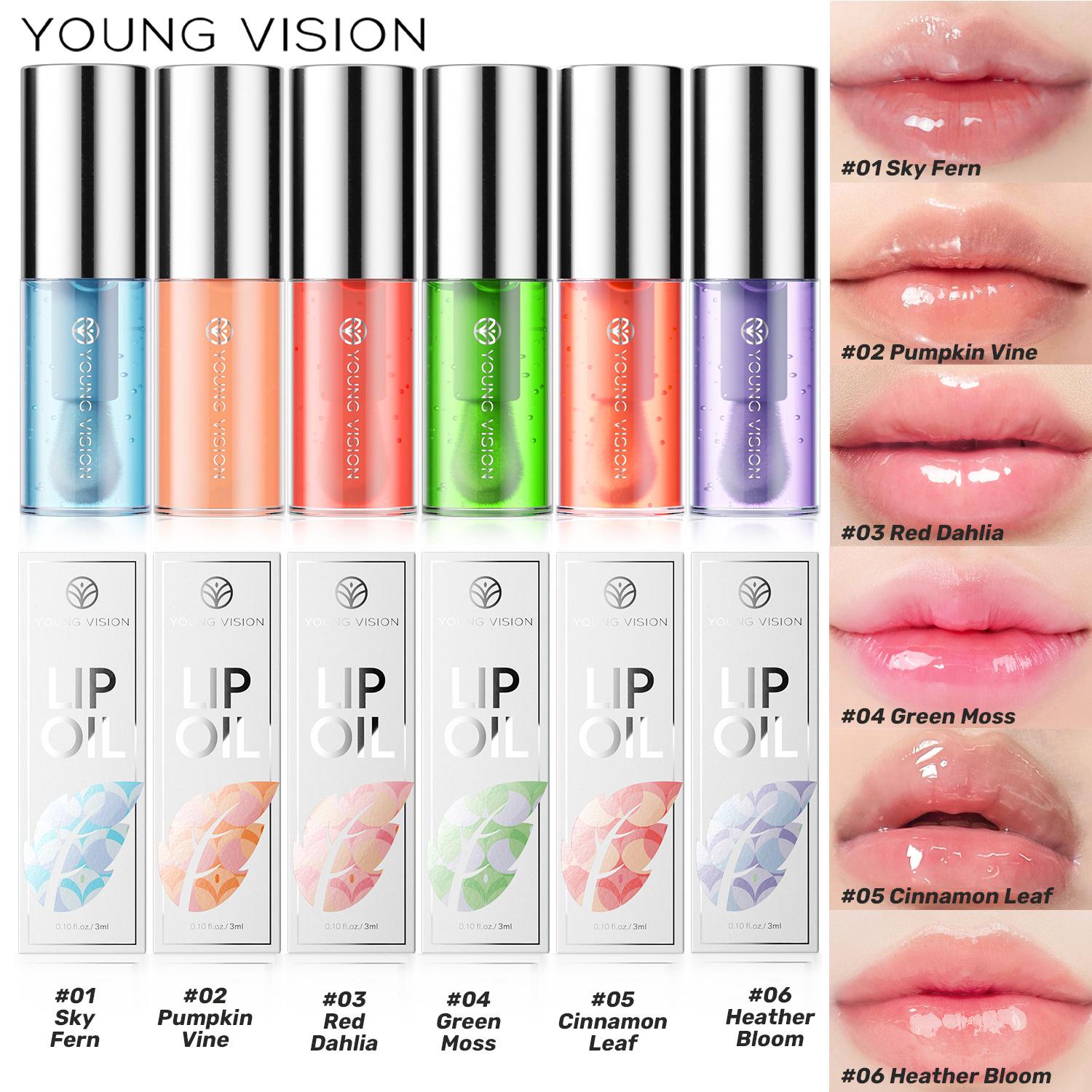 

YOUNG VISION 1-piece Sweet Mint Lip Oil Увлажняющее масло для губ Блеск для губ 3ml