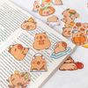 50Pcs/Bag Cartoon Capybara Graffiti Stickers Creative Funny Decorative Scrapbook Sticky Phone Stationery Sticker
