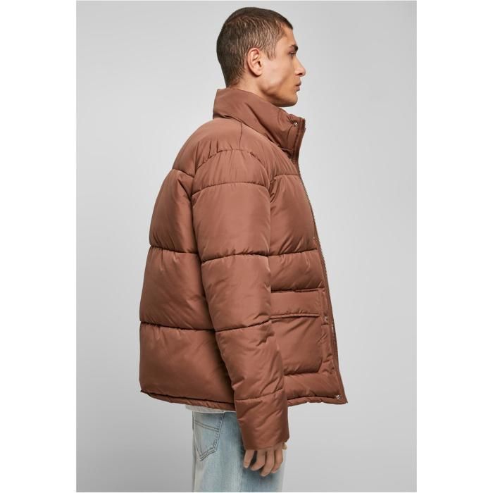 Doudoune Courte - Urban Classics - GT - Marron - Polyester - Homme