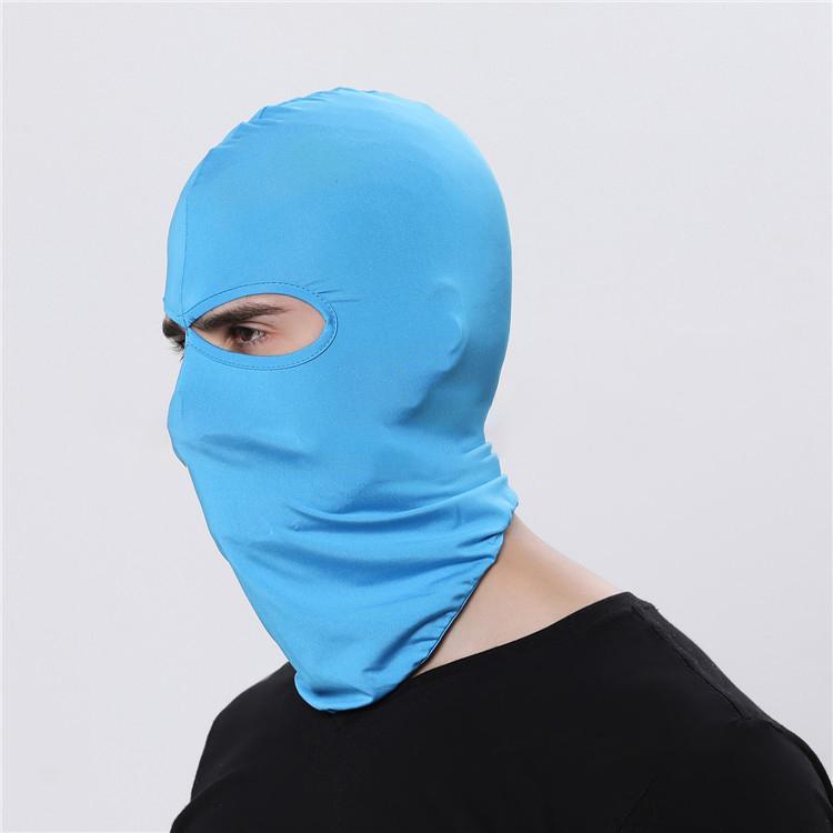 Summer Baclava Helmet Headwear Full Face Covering Print Face Ski Mask Hood Balaclava Facemask
