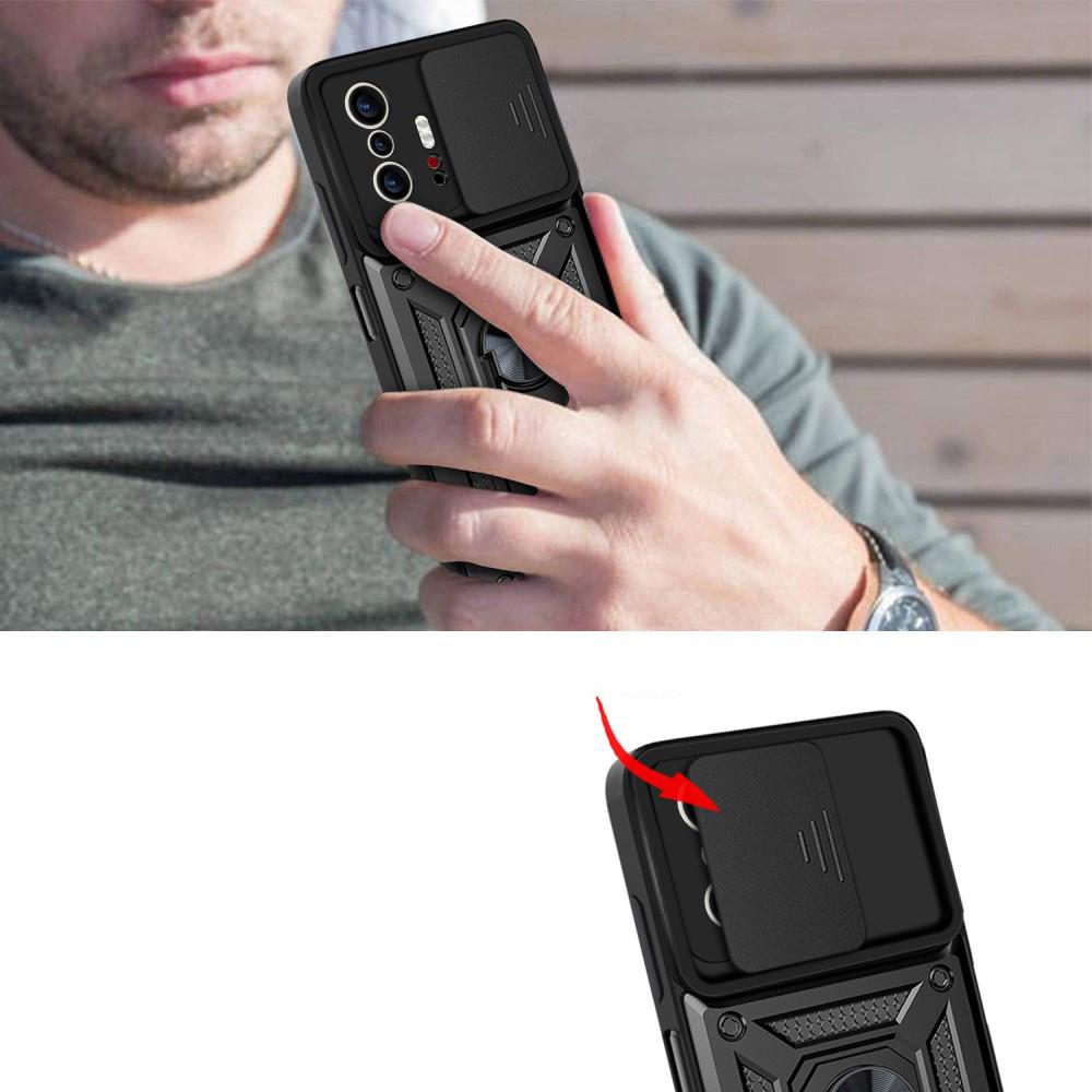 Case for Xiaomi 11T / 11T Pro, Camshield Slide, black