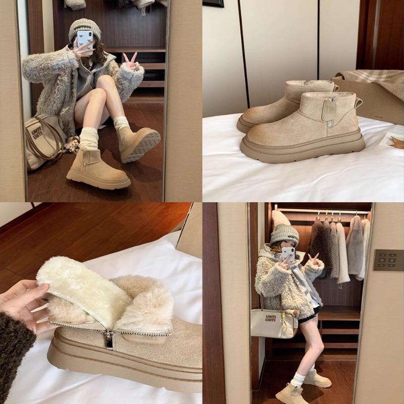 Fashion Designer Winter Shoes Fur Tasman Snow Ankle Boots Women Tazz Classic Ultra Mini Luxury Brand Lady High Heels Platform