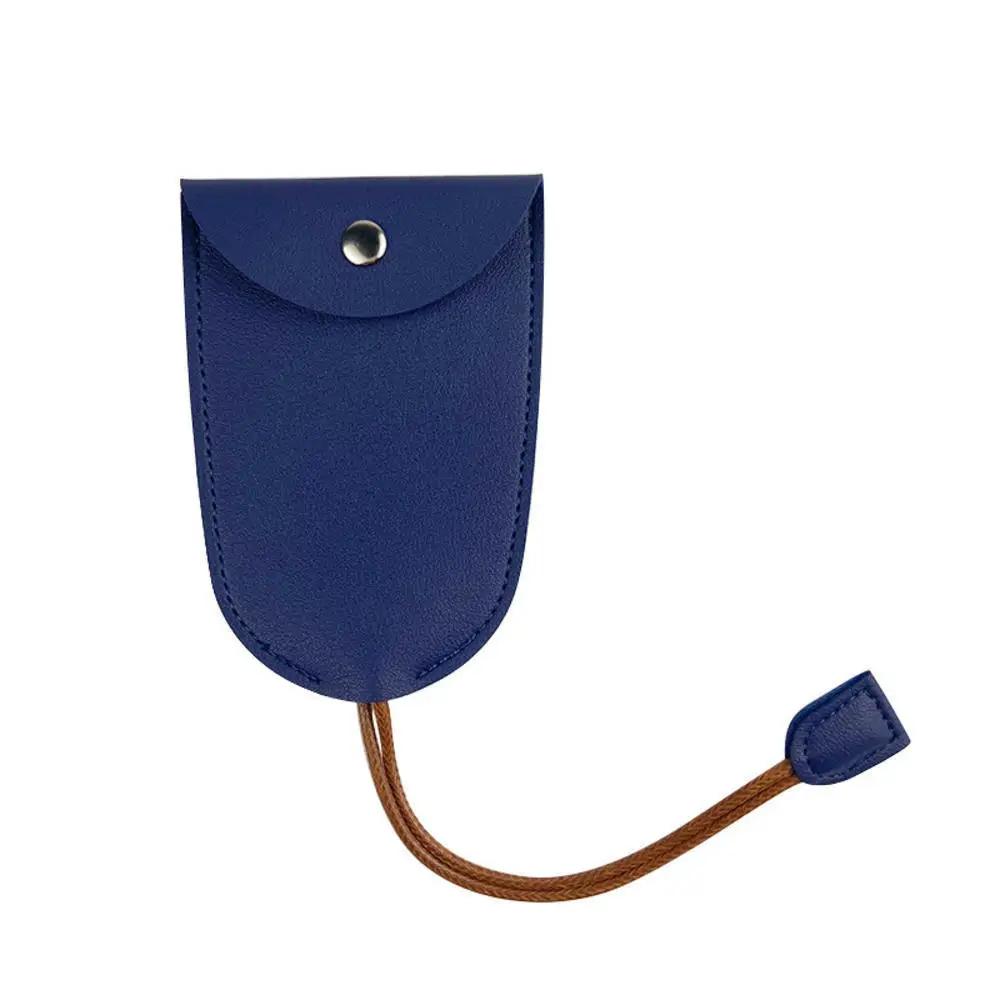 Portable Waterproof Car Key Bag Auto Universal Solid Color PU Leather Case Zipper Multi-function Coin Purse Key Protective Cover