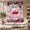 Tapestry Custom Name Text, Wall Hanging Tapestry Home Room DecorPoland Football