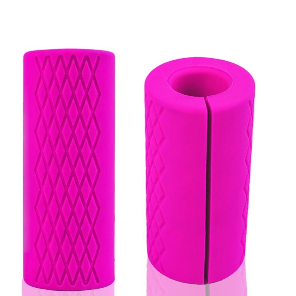 1PC 2 Inch Dumbbell Grips Non-Slip Arm Blaster Adapter Durable Bar Grips For Barbells