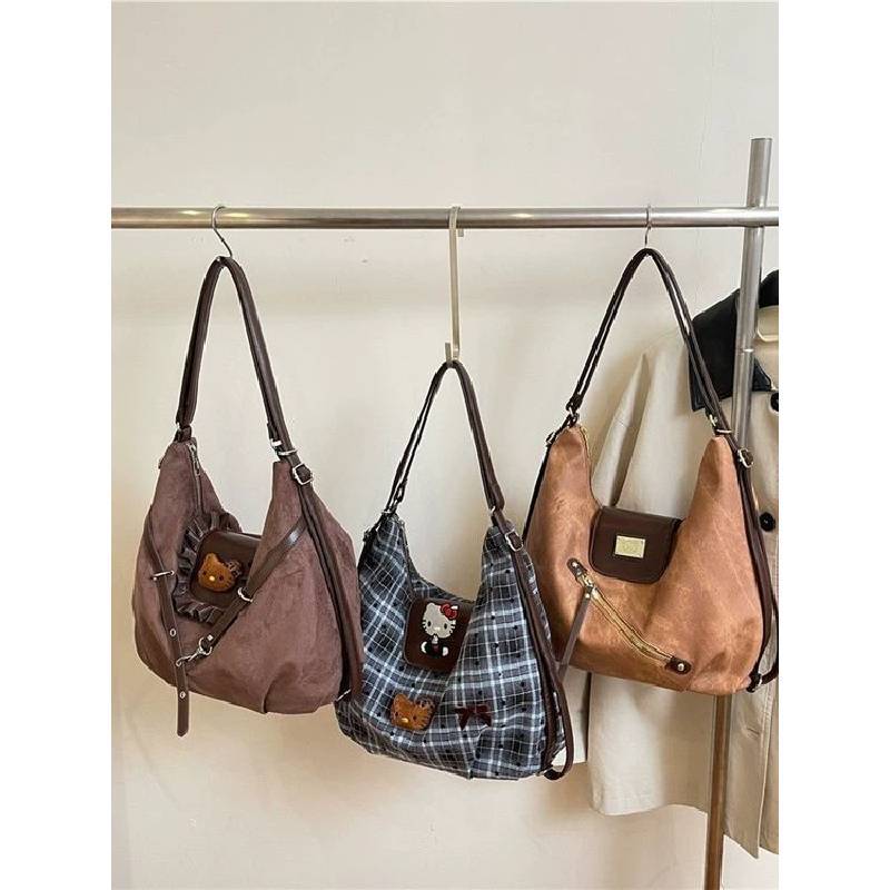 Plaid Backpack For Women With Pu Material And Spacious Design For Daily Use