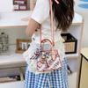Printed Letter M Shoulder Bag Children Outdoor Leisure Fashion Crossbody Bags