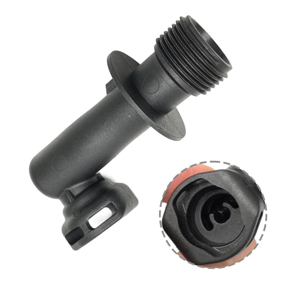 For Karcher K2-K3 Pressure Washer Water Inlet Elbow Pipe, Black Connector For Car Washing And Versatile Outdoor Cleaning Part