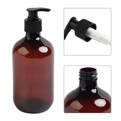 4 szt. 500 ml Dozowniki do mydła łazienkowego Wielokrotnego użytku Dozownik z pompką ręczną Żel pod prysznic Balsam Szampon Pojemniki na butelki do ponownego napełniania