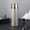 Premium Titanium Insulated Cup Gift Set - Flip-top Water Bottle with Tea Separation for Office or Business Use