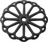 Iwachu Ironware Pot Chrysanthemum Nambu 17027 Holder, Small, Design, Black, 17.5cm, Ironware,