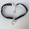 Heart Victorian Necklace Vintage Goth Velvet Fashion Chokers Pendants
