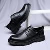 Fashion Shoes for Men Leather Casual Shoes lace up oxfords Spring Autumn Outdoor Sneakers Men Breathable Mens Shoes Zapatos De Hombre