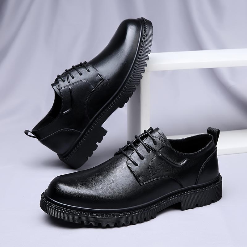 Fashion Shoes for Men Leather Casual Shoes lace up oxfords Spring Autumn Outdoor Sneakers Men Breathable Mens Shoes Zapatos De Hombre