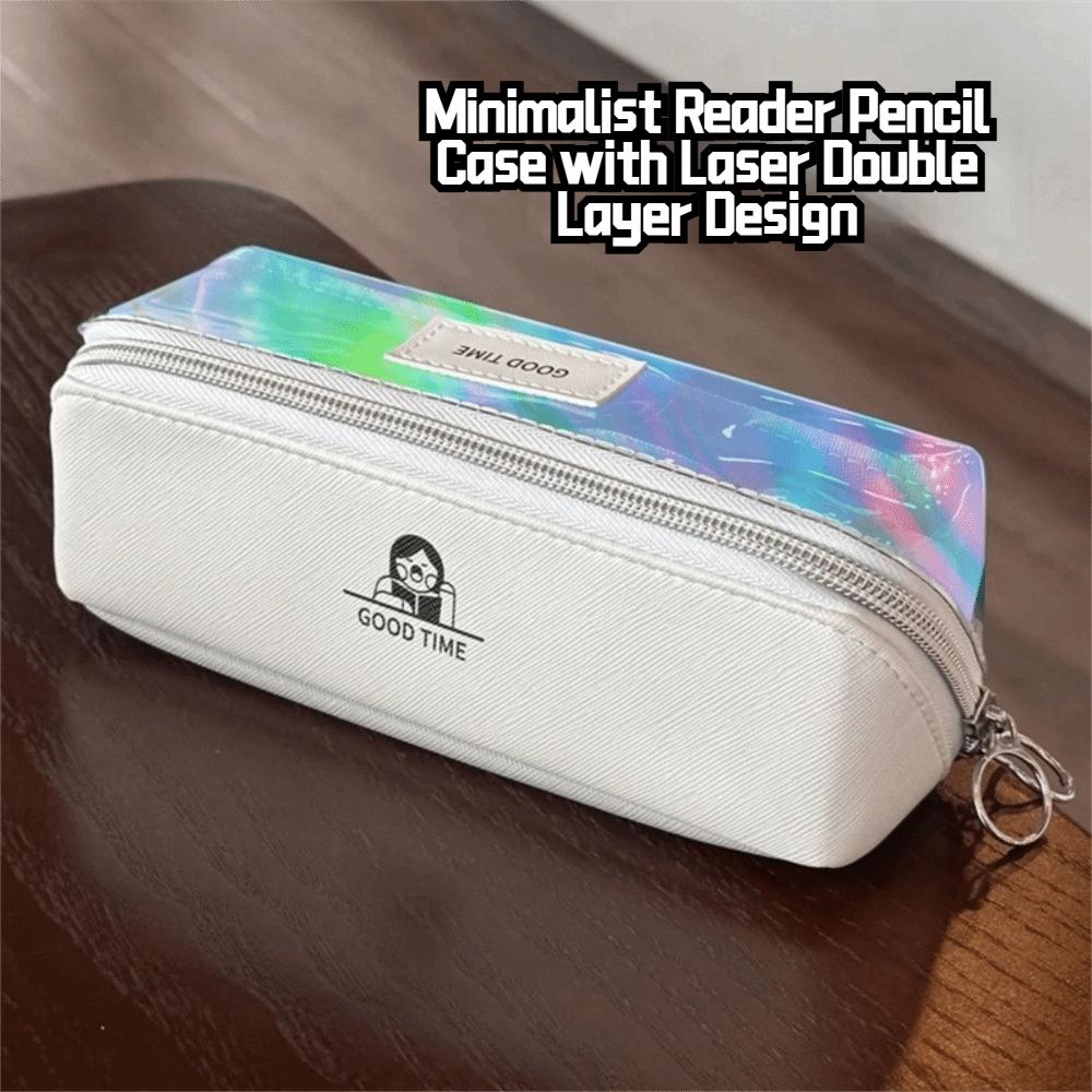 Transparent Stationery Organizer Clear Window Organizer Pen Case Pencil Case  Students Gifts
