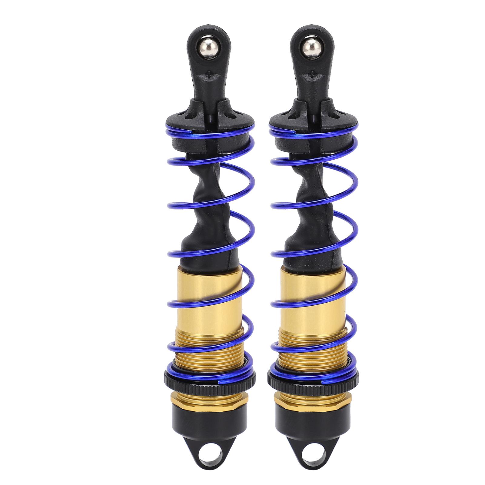 

2Pcs Shocks Absorber Good Shock Absorption Strong Durable Dampers Suspension for 18 RC Remote