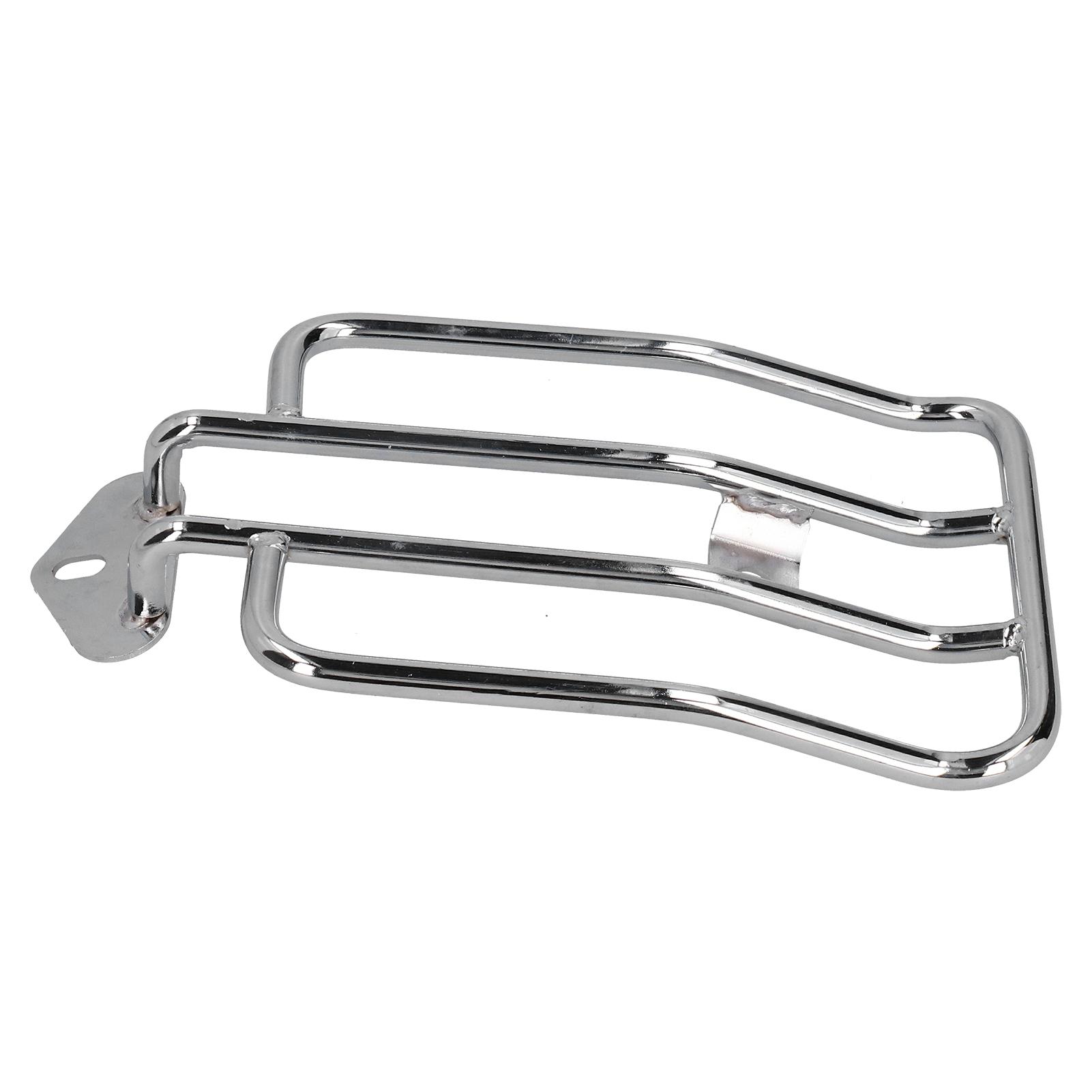 

Rear Seat Luggage Rack Motorcycle Stainless Steel Silver Plating Shell Industrial Supplies