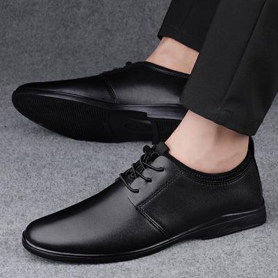 Herren Formelle Kleiderschuhe aus echtem Leder Atmungsaktive Herren Freizeitschuhe Rutschfest Schnürschuhe Businessschuhe Handgefertigte Oxford-Schuhe