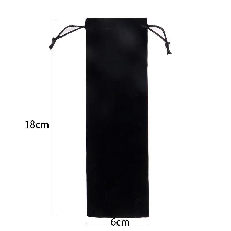 

Portable Linen Straw Bag Drawstring Pouch For Reusable Straws Cutlery Travel Organizer Storage Chopsticks Knife Fork Travel Case