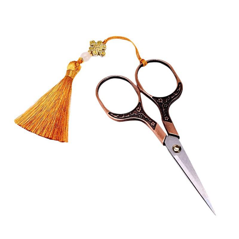 Retro Teeschere aus Edelstahl für Teezeremonien