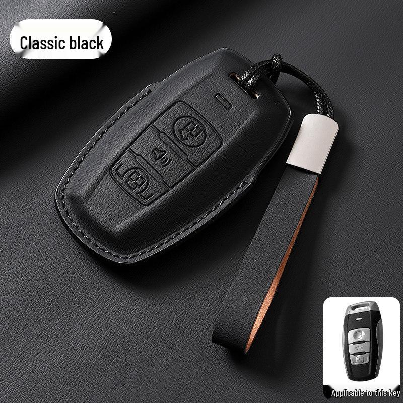 Universal Genuine Leather Key Cover for Great Wall Haval H6, H2M6, Big Dog, Menglong F7