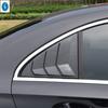Black / Carbon Fiber Rear Window Louvers Spoiler Panel Cover Trim Accessories For Benz A Class W177 A200 A220 Sedan  - 2024