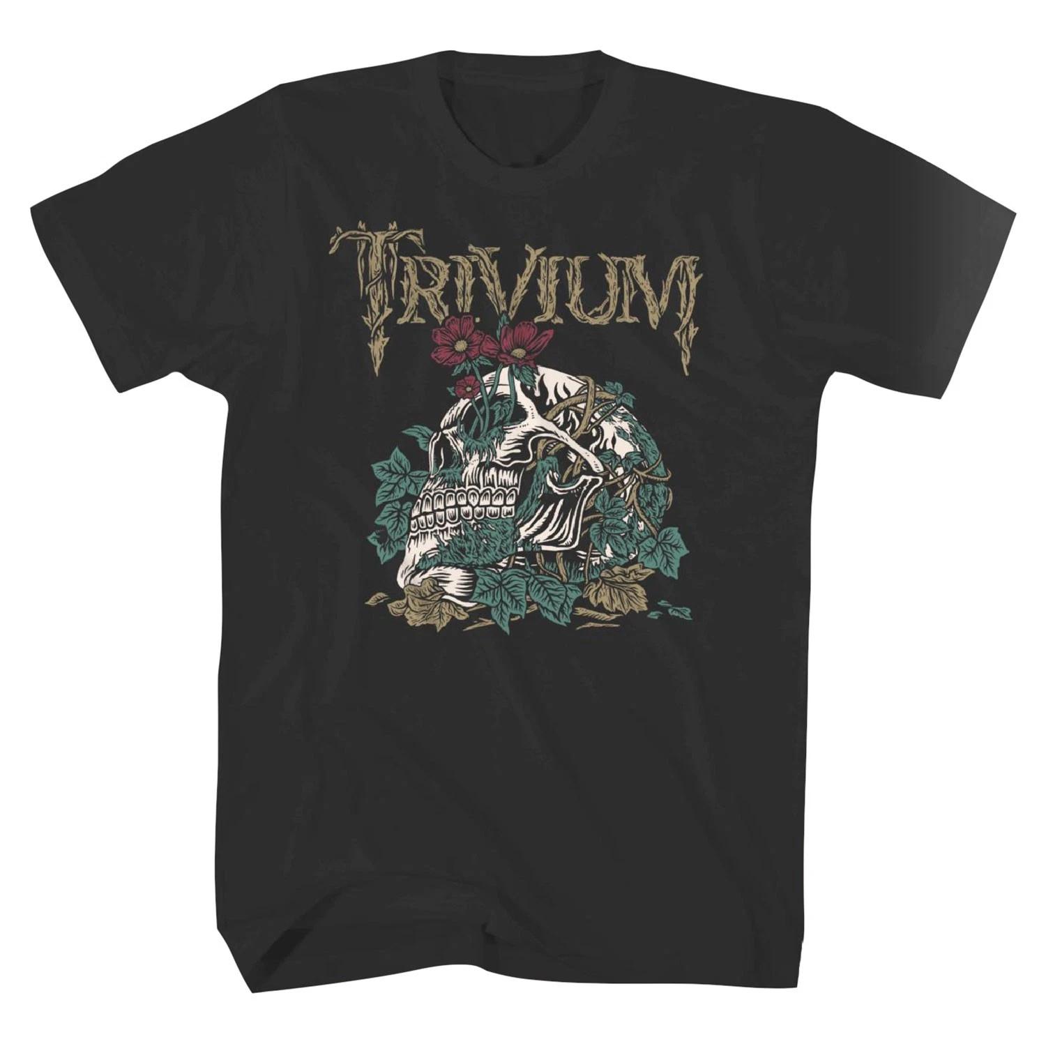 Men s Trivium Skeleton Head T-shirt XX-Large Black XXXL