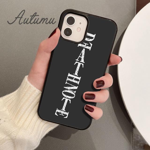 Death Note Anime Phone Case for iPhone 11 12 13 14 Pro Max Mini X XR XS SE 2020 5 6S 7 8 Plus Samsung Galaxy S21 S22 Cover Shell
