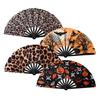 Portable 33cm Plastic Kung Fu Fan Themed Party Accessory Halloween Decoration Durable Reusable