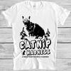 Katzenminze Wahnsinn Katze Staatsfeind Meme Lustiges Geschenk T-Shirt M1185