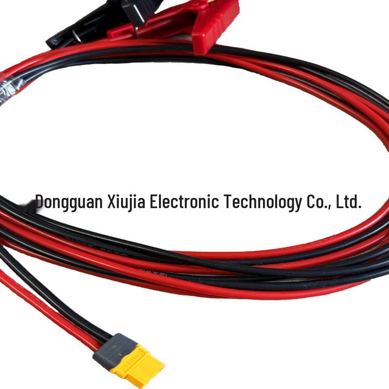 XT60 Male & Female Extension Clips: 12AWG Silicone Cable for RC Airplane Battery ESC Charging