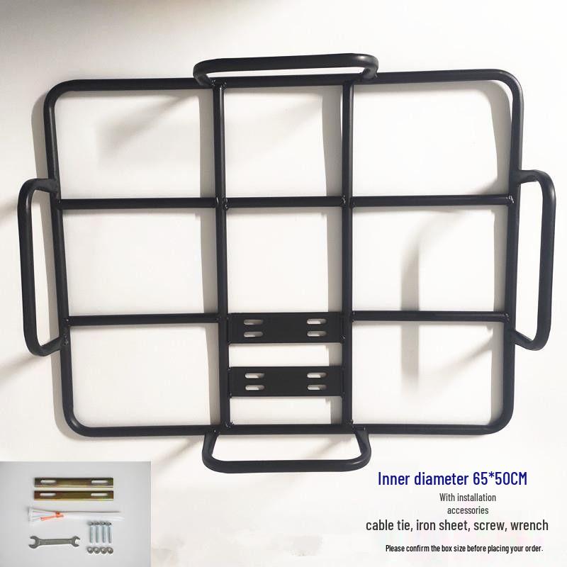 Electric Motorcycle Rear Rack for Food Delivery - Insulated Box Bracket