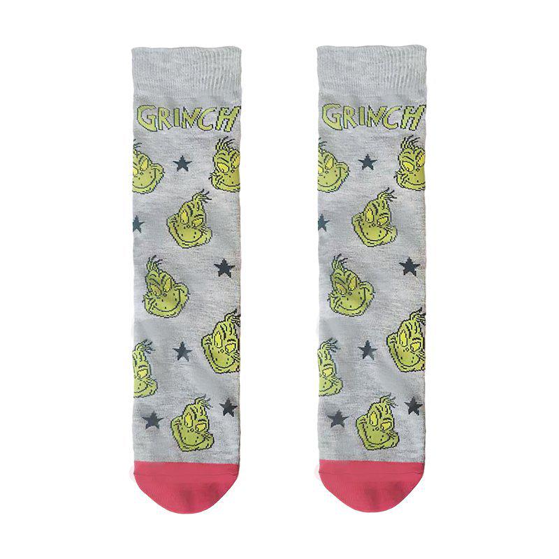 Trendy Monster Pop Christmas Socks for Men & Women - Cotton Festival Gift