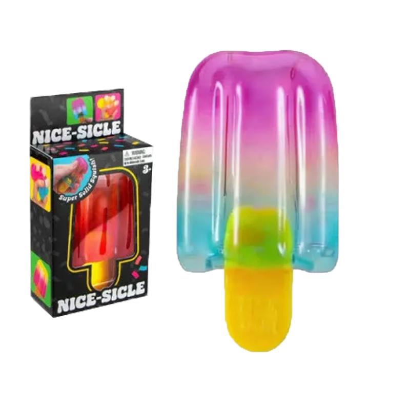 2026 Needoh Nice-Sicle Popsicle Sensory Squeeze Toy Super Stress Ice Cream Relief For Kids Adults Summer Easfestival Gifts