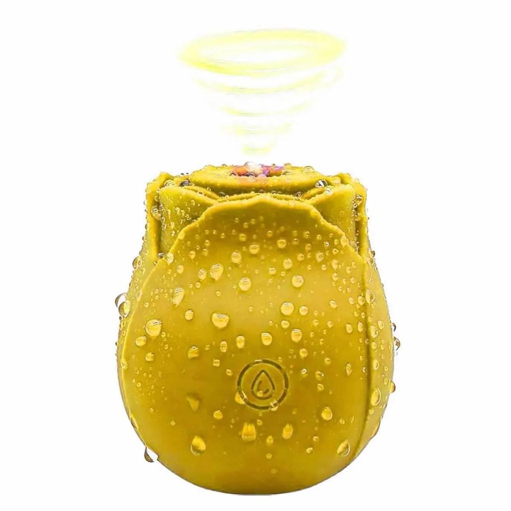 Vibrator pentru supt vagin în formă de trandafir, bun intim, suzetă pentru mamelon, lins oral, stimulare clitoridiană, jucării sexuale puternice pentru femei 18