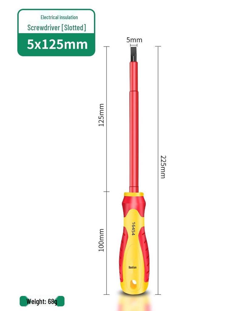 Superhartes magnetisches isoliertes Schraubendreher-Set: Phillips, Schlitz, Torx - Ideal für Elektriker