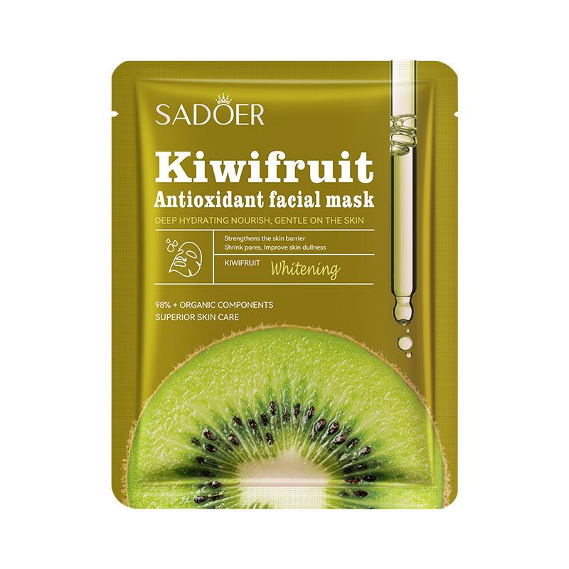 

Увлажняющая маска для лица с экстрактом плодов камелии Kiwi-10PCS