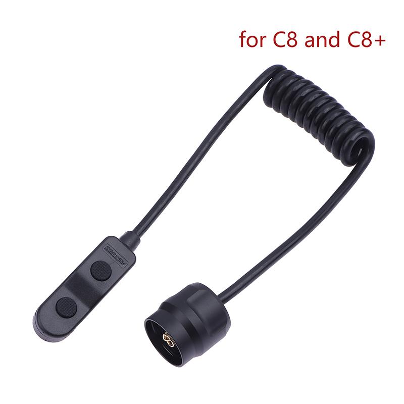 1PC Remote Switch With Convoy Tail Suitable For Convoy C8/C8+/S2+/S3 Tail Flashlight Accessories