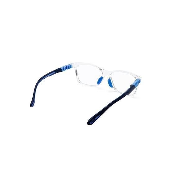 Intellilens Wayfarer Kids Computer Glasses for Eye Protection with Lens Cleaner Solution for Spectacles | Blue Light Filter Glasses (49-15-130)