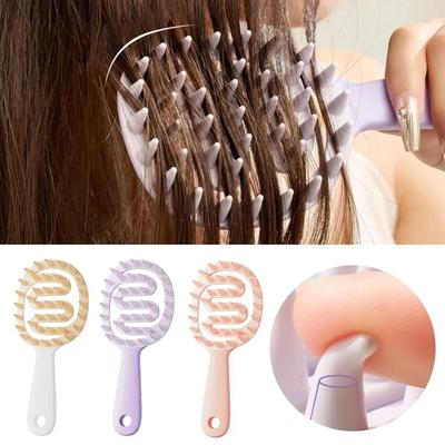 Erweiterter Griff, weiches Silikon, Shampoo, Kopfhaut, Haarmassagegerät, Haarwaschkamm, Duschbürste, Bad, Spa, Massagebürste, Beauty-Haar-Werkzeug